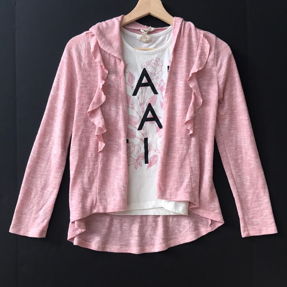 Girls tank and sweater bundle